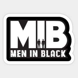 Men in black Sticker